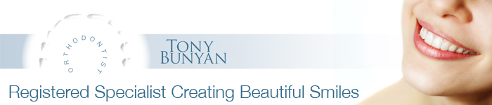 Tony Bunyan Orthodontist, Auckland, New Zealand Banner